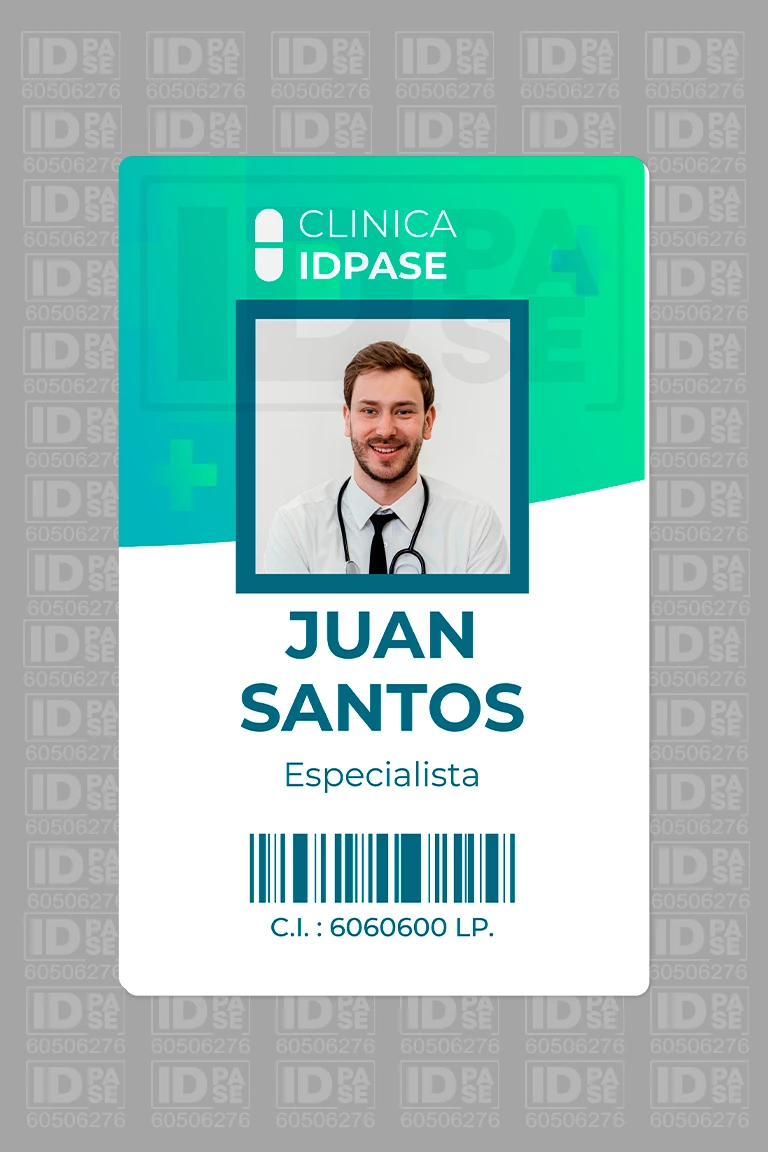 Credenciales PVC para Médicos y Doctores (Énfasis Individual)